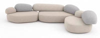 Cloud Pebble Modular Sofa – Customizable by Color Swatch