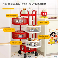 TwirlMate 360° Rolling Storage Cart