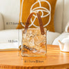 Amber Tote Glass Vase