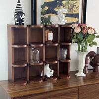 Walnut Grid Mug Display Shelf