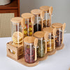 Bamboo Essence Storage Jar Set