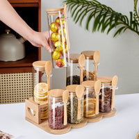 Bamboo Essence Storage Jar Set