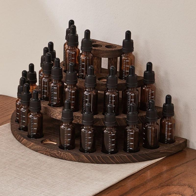 Rustic Tiered Essential Oil Organizer