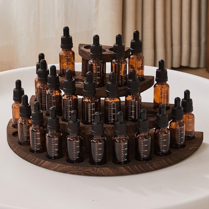Rustic Tiered Essential Oil Organizer