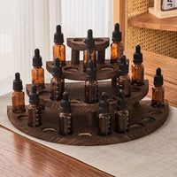 Rustic Tiered Essential Oil Organizer