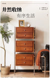 Walnut Charm 6-Drawer Storage Cabinet