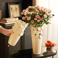 Petal Lace Ceramic Vase