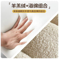 Cozy Puff Sherpa Stool