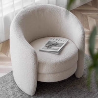 Cozy Loop Bouclé Lounge Chair
