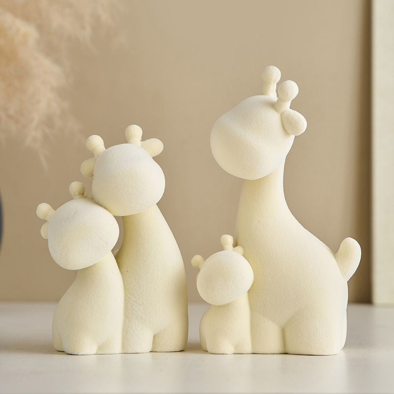 Cozy Family Fawn Figurine Set