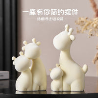 Cozy Family Fawn Figurine Set