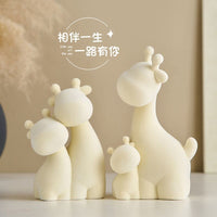 Cozy Family Fawn Figurine Set