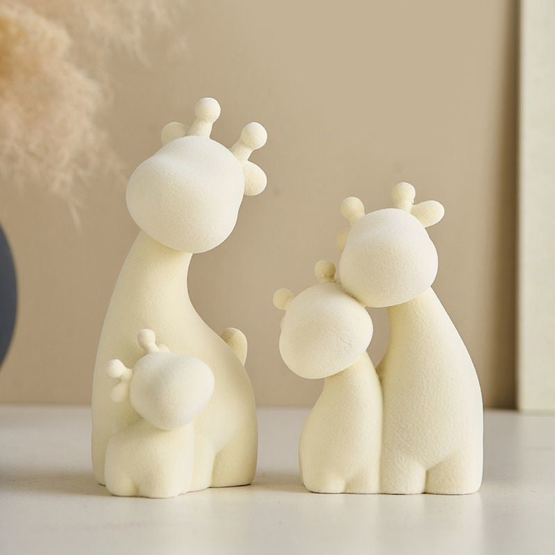 Cozy Family Fawn Figurine Set