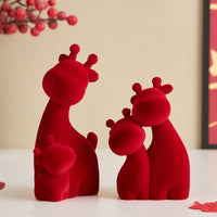 Cozy Family Fawn Figurine Set