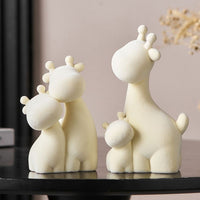 Cozy Family Fawn Figurine Set