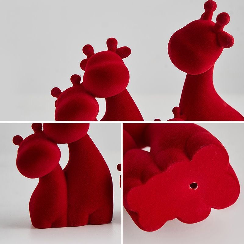 Cozy Family Fawn Figurine Set