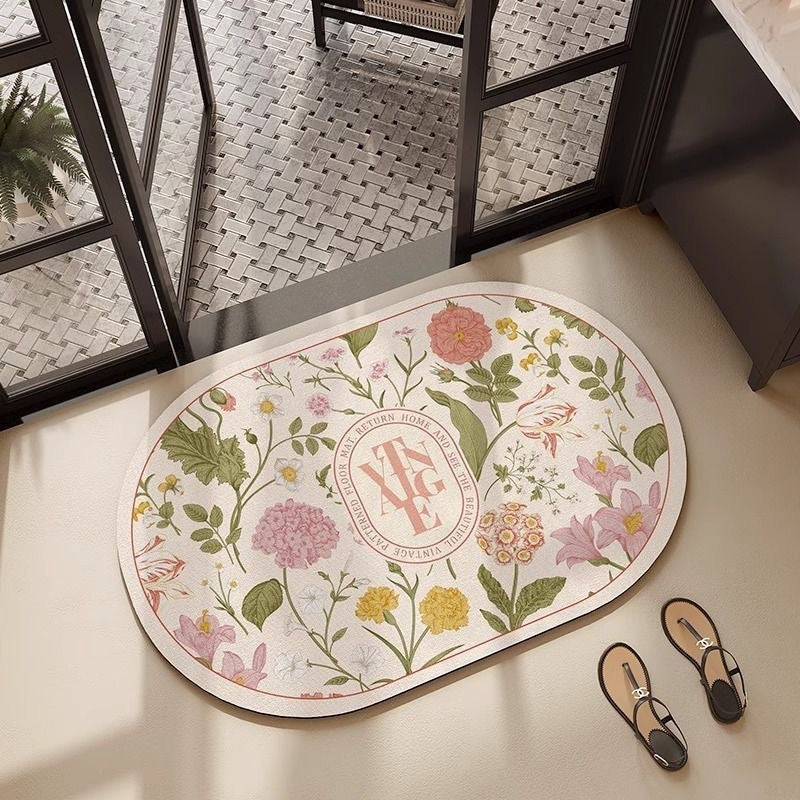 BloomSketch Oval Rug Collection