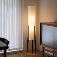 Nordic Glow Wooden Floor Lamp