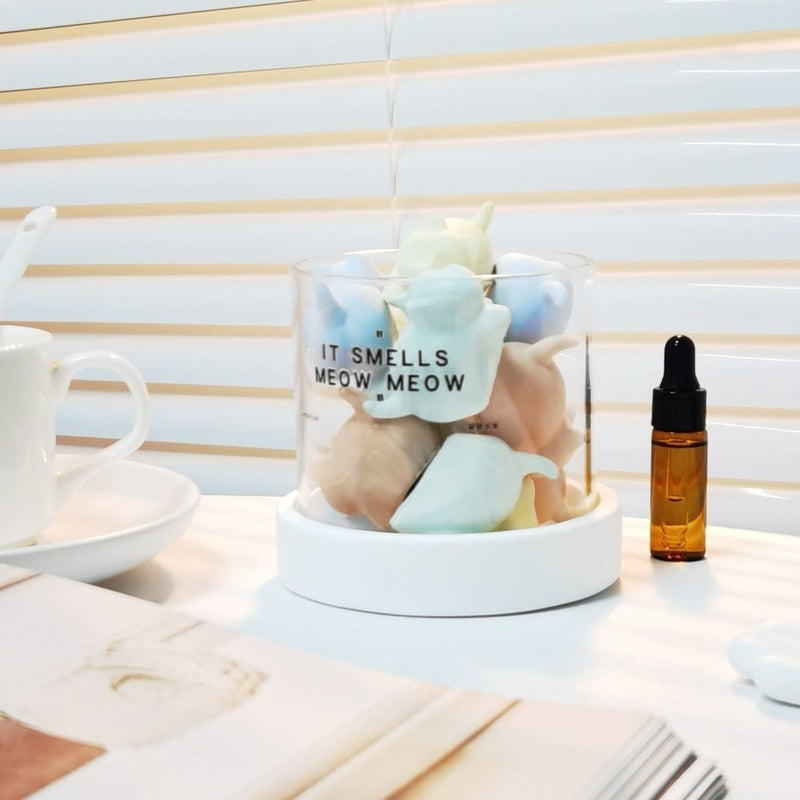 Meow Mood Cat Wax Decor