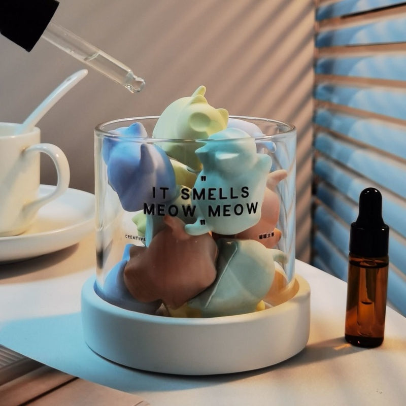 Meow Mood Cat Wax Decor