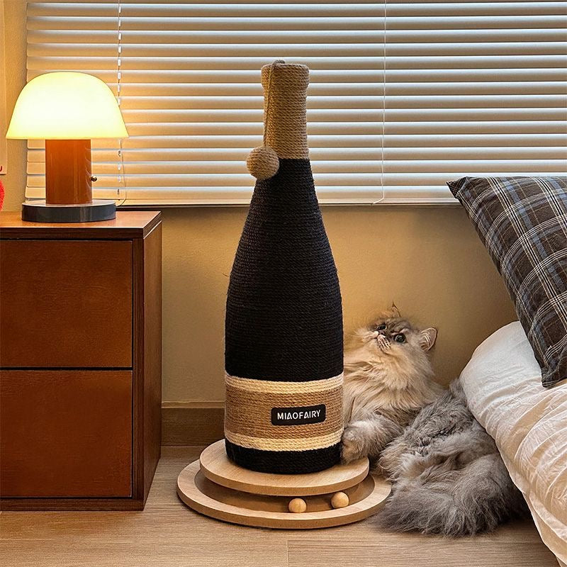 Modern Bottle-Shape Cat Scratching Post