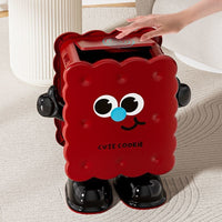 Cute Cookie Character Trash Bin