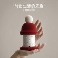 Snowcap Perpetual Desk Calendar