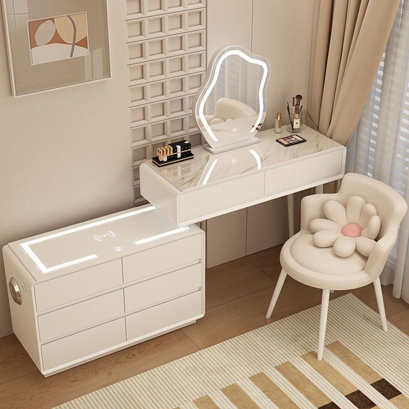 Nova Minimalist Wireless Dressing Table（Chairs, And Mirrors Are Not Included）