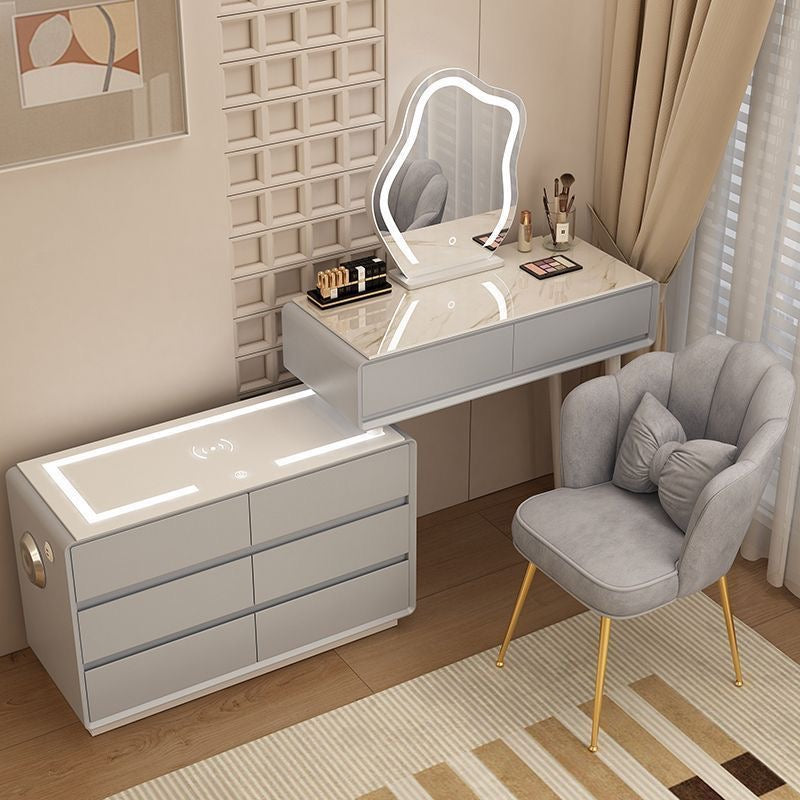 Nova Minimalist Wireless Dressing Table（Chairs, And Mirrors Are Not Included）