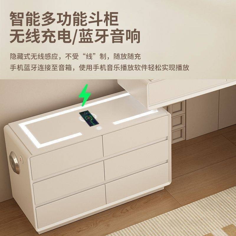 Nova Minimalist Wireless Dressing Table（Chairs, And Mirrors Are Not Included）