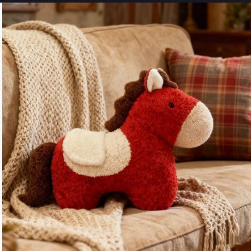 Cozy Pony Plush Pillow