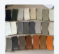 Saddle Leather Storage Cabinet With Drawers