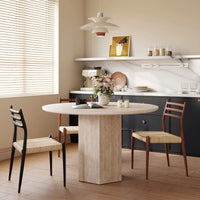 Round Marble Dining Table