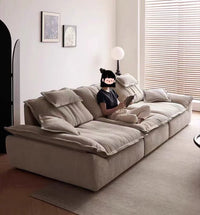 Adjustable Back Nano Fabric Sofa