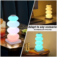 GlowStack Ambient LED Table Lamp