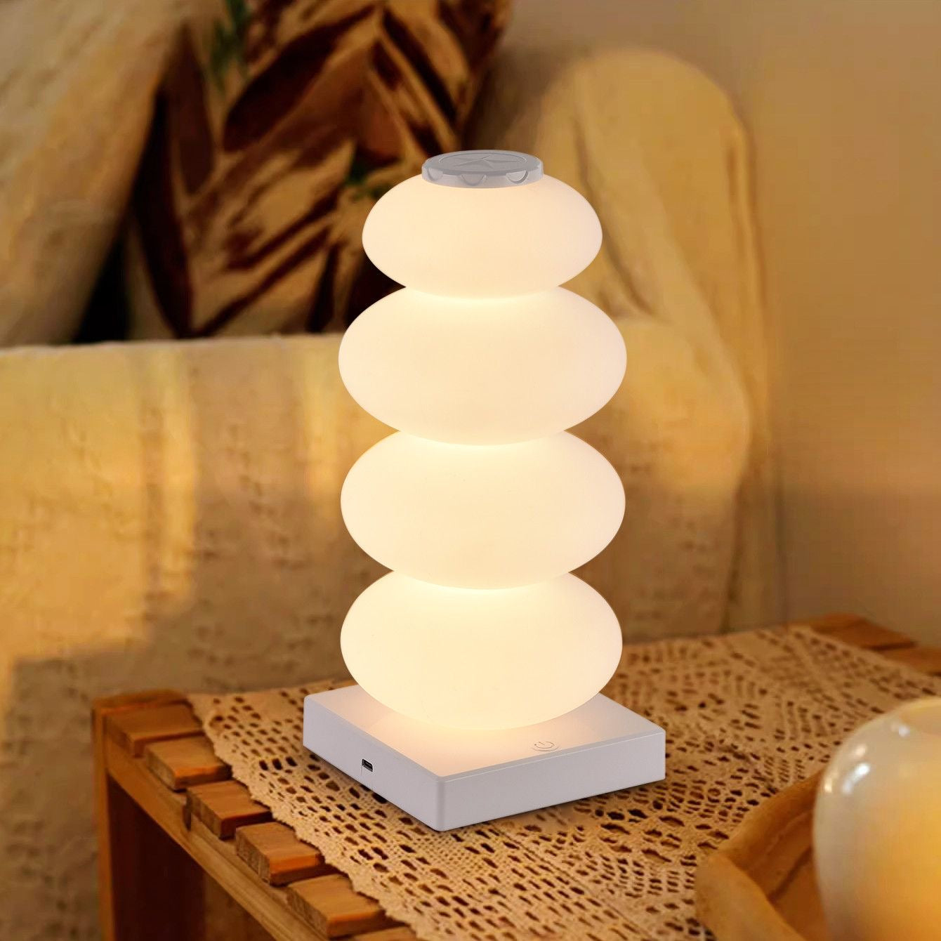 GlowStack Ambient LED Table Lamp