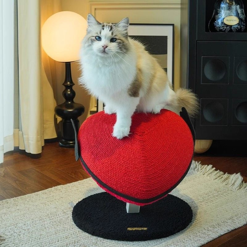 LovePaws Heart Cat Scratcher Lounge