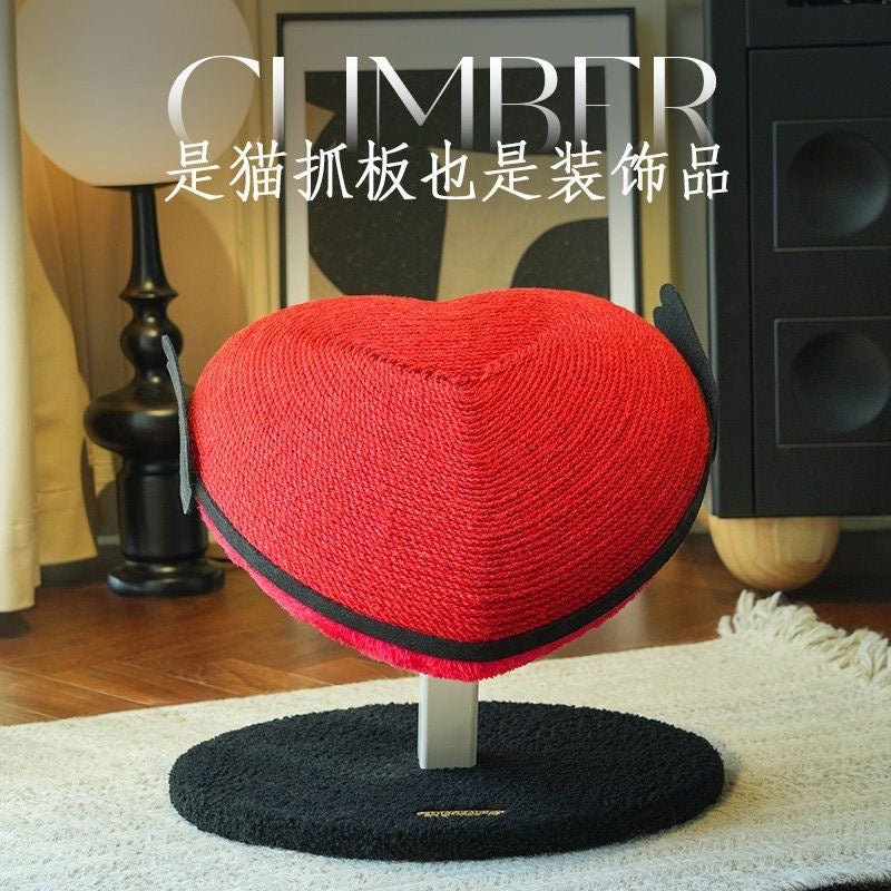 LovePaws Heart Cat Scratcher Lounge