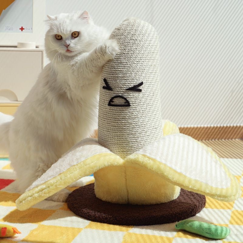 PeelPlay Banana Cat Scratcher