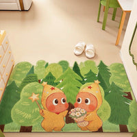 Starry Forest Kids Rug