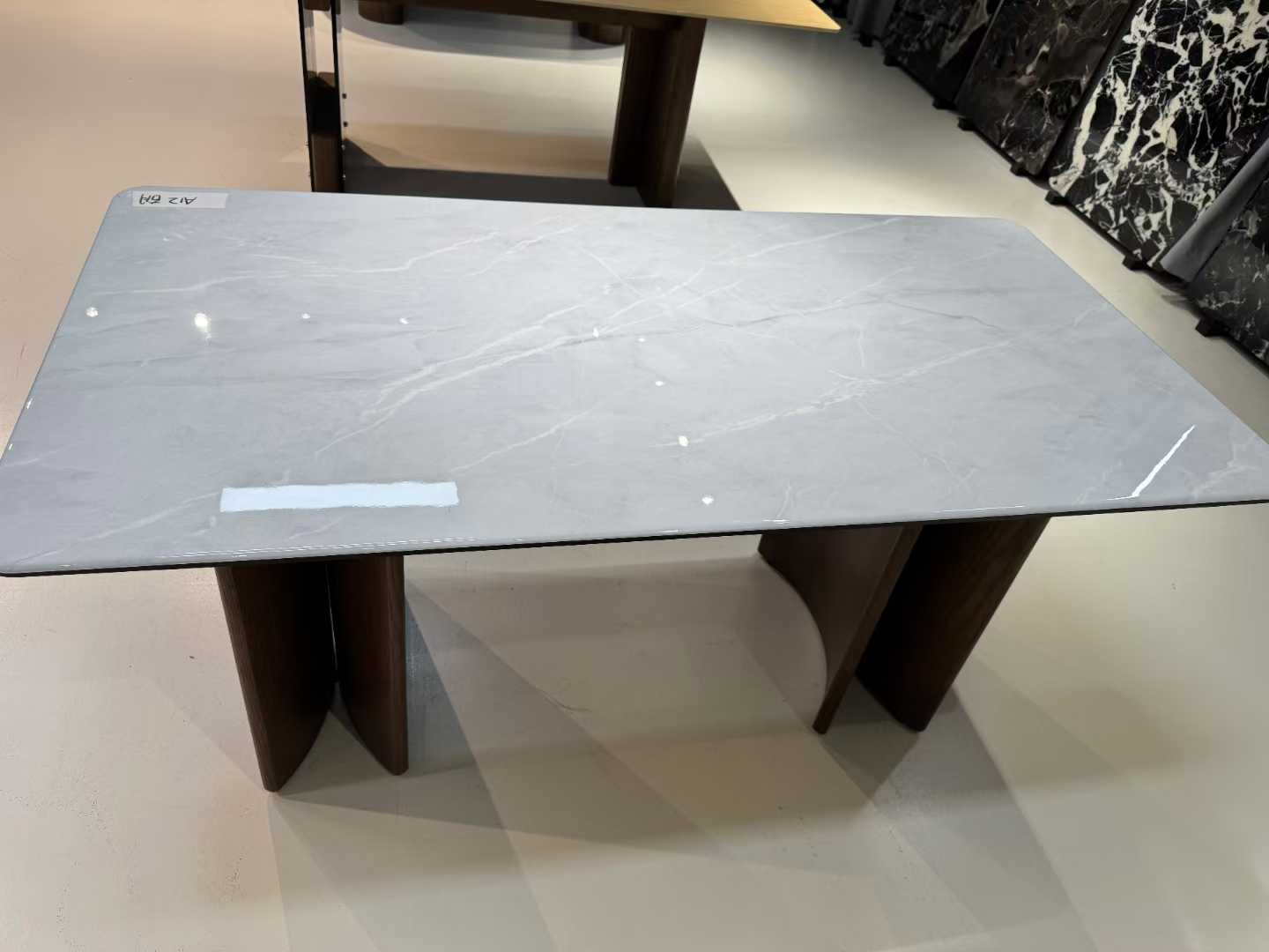 Silver Mist Stone Dining Table