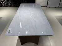 Silver Mist Stone Dining Table