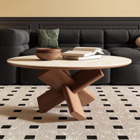 Sculptura Crossbase Round Coffee Table
