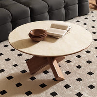 Sculptura Crossbase Round Coffee Table