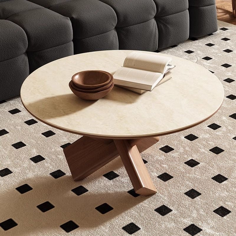 Sculptura Crossbase Round Coffee Table