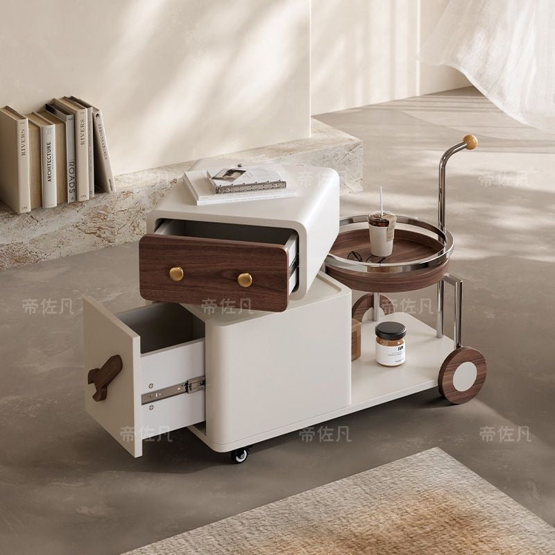 Milo Spin Rolling Side Table