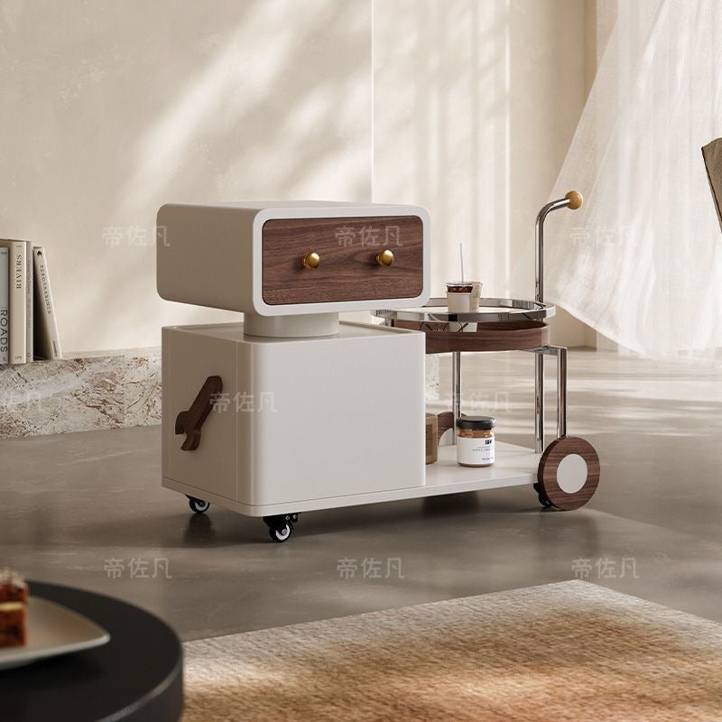 Milo Spin Rolling Side Table