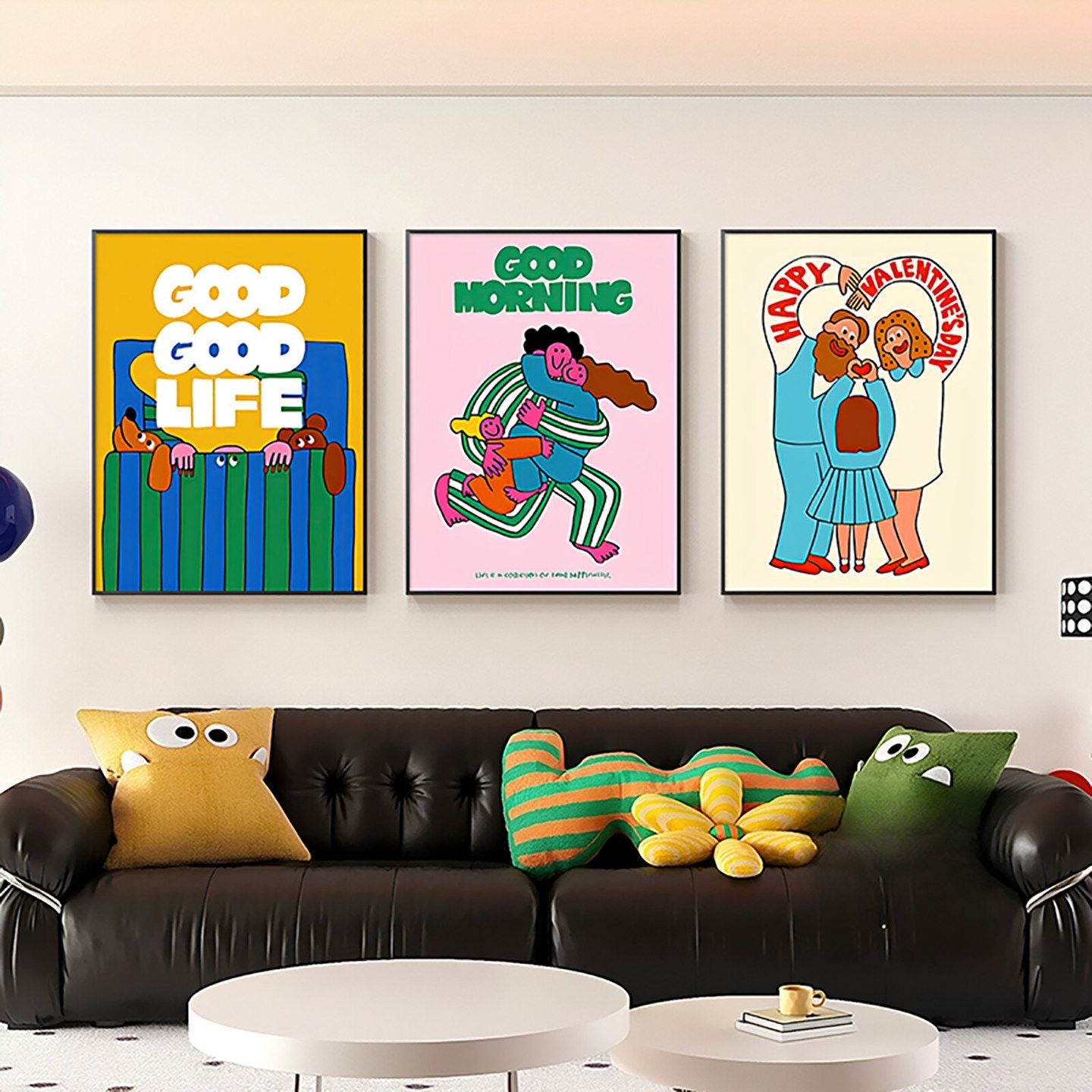 Good Vibes Pop Art Wall Print