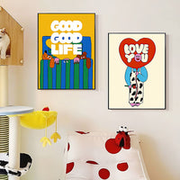 Good Vibes Pop Art Wall Print