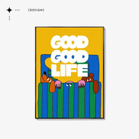 Good Vibes Pop Art Wall Print